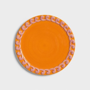 &amp;k암스테르담 접시 Plate Whip Orange