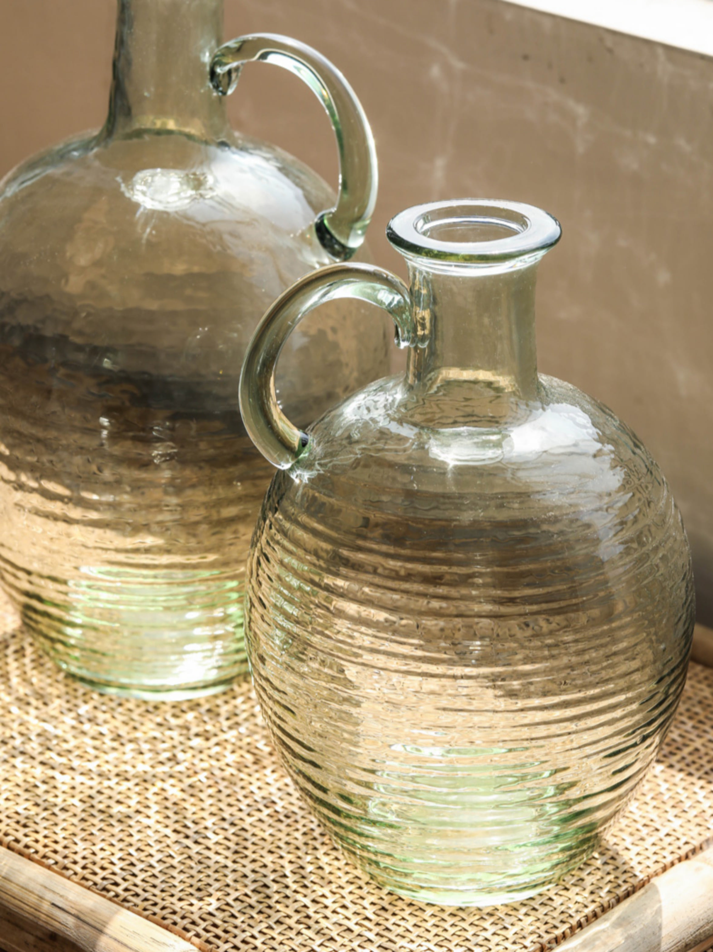Green Single Glass Vase 4style