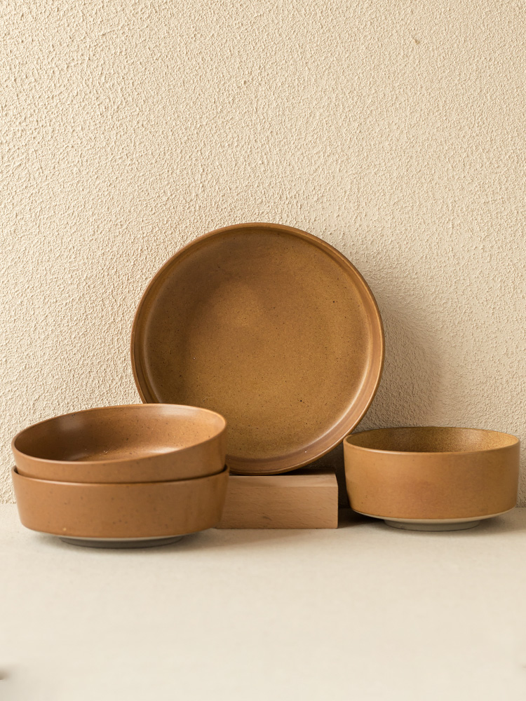 Caramel Ceramic Plate