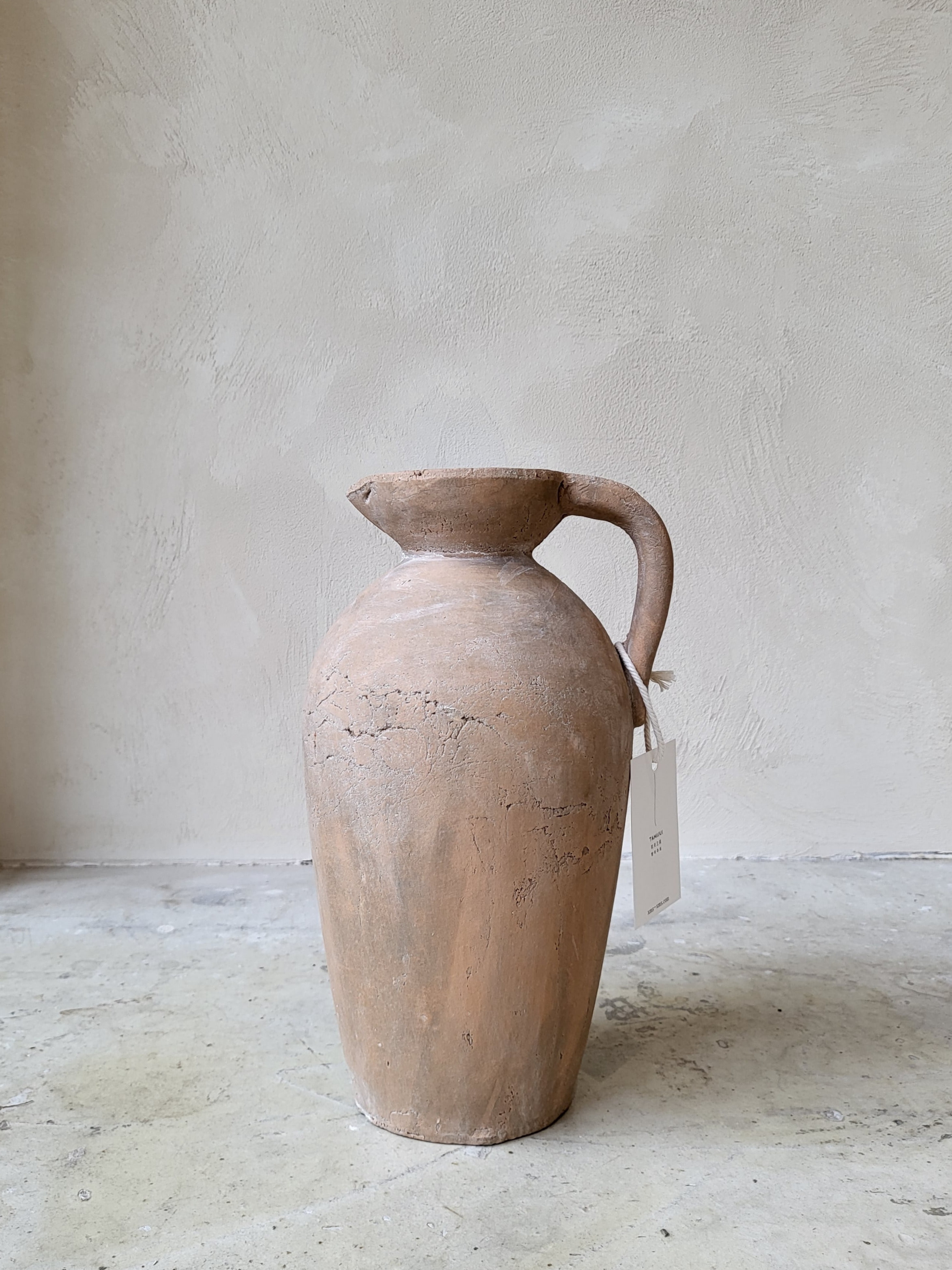 Tall Handle Teracota Pottery