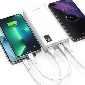 큐브온 PD 20W고속 충전 20000mAh 보조 배터리 LED잔량 숫자표시 C타입 8핀