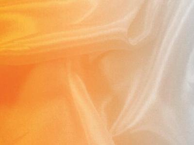 SHADING ON SATIN CHIFFON SAFFRON-WHITE