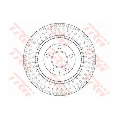 아우디 A6 4G C7 3.0 TFSI 콰트로 CGXB 2011-18 TRW DF8036 브레이크 디스크 뒤 2개 세트