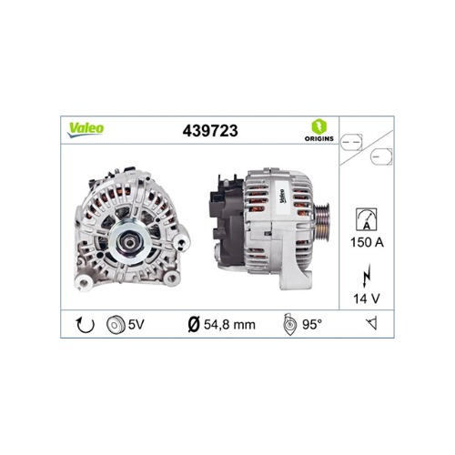 발레오 439723 알터네이터 발전기