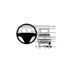 브로딧 834423 프로클립 콘솔 마운트 BMW 5시리즈 GT F07 2009-17