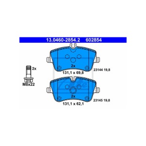 ATE 13.0460-2854.2 브레이크 패드 앞 세트 센서 미포함