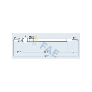 벤츠 BENZ C117 CLA 200 CDI OM651.901 2013-14 FAE 74242 예열 플러그