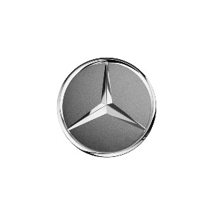 Mercedes-Benz GENUINE 00040027007756 휠 캡 그레이