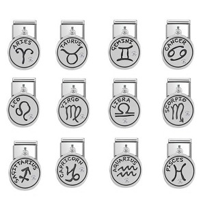 노미네이션 COMPOSABLE Classic CHARMS ZODIAC stainless steel and silver 925 oxy 331808 (택1)