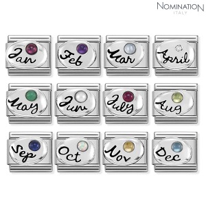 노미네이션 COMPOSABLE Classic SYMBOLS steel silver and stones 330505 (택1)