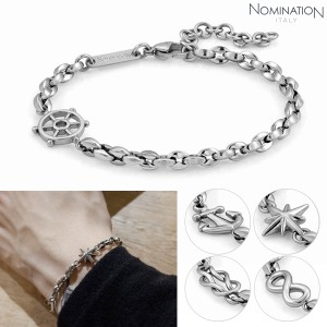 노미네이션 팔찌 ATLANTE (아틀란테) bracelet in stainless steel 027500(택1)