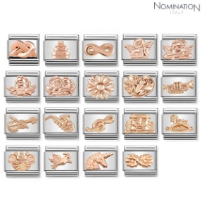 노미네이션 COMPOSABLE Classic SYMBOLS RELIEF stainless steel and gold 9k 430106 (택1)