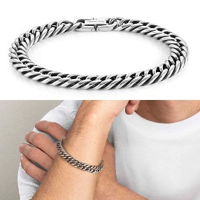 노미네이션 팔찌 B-YOND (비욘드) bracelet in SMALL steel with PVD Finish Vintage 028902 (택1)