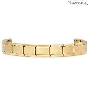 노미네이션 (단독구매불가) COMPOSABLE Classic Base Bracelet 13 Links (MATT GOLDEN) 030001/SI/065