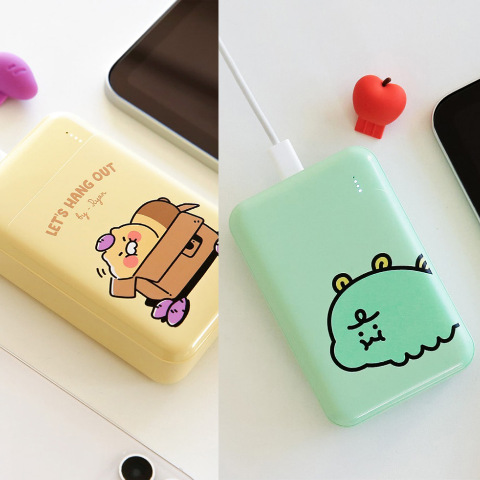 카카오프렌즈 죠르디 춘식이 고속충전 보조배터리 10000mAh