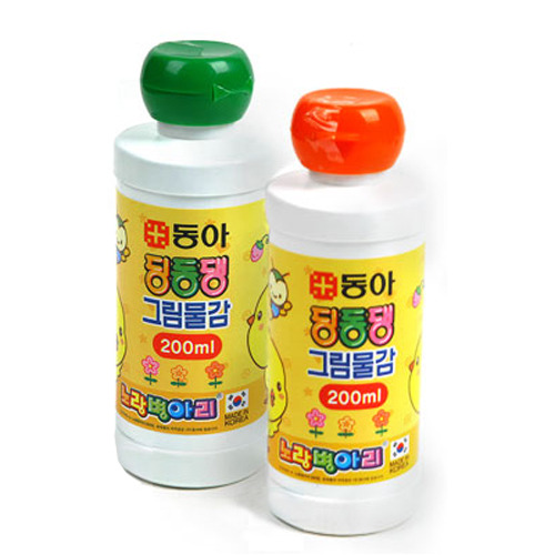 딩동댕수채화물감(200ml)14칼라