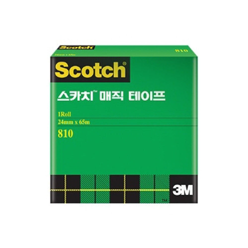 3M 스카치 매직 테이프 리필 3인치 24mm(65M)