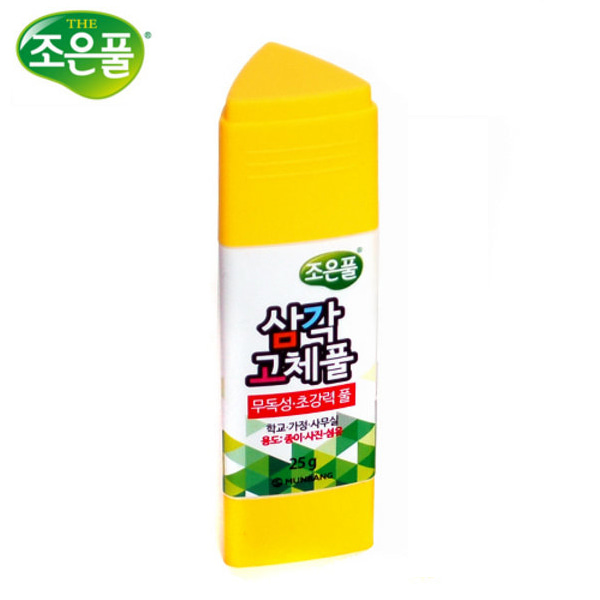 모서리 삼각 고체풀 딱풀 12g