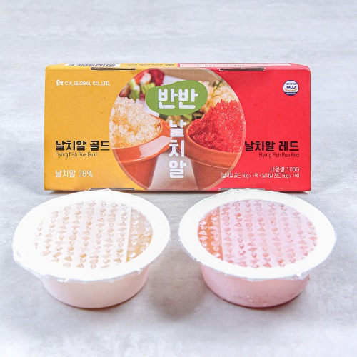 바다몰반반날치알 100g/ 골드, 레드 (50g+50g)