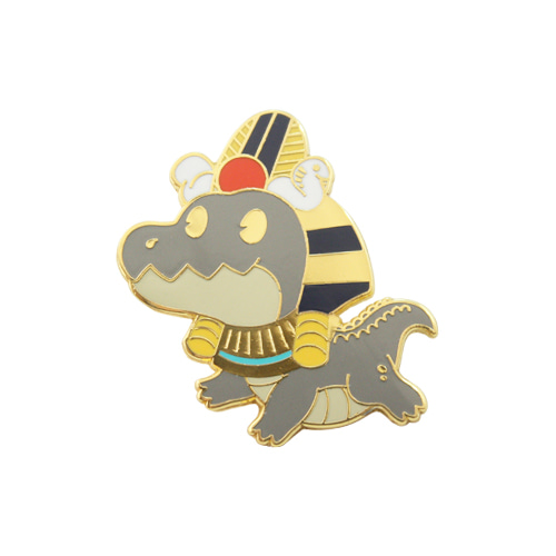 Little Helper hard enamel pin (Sobek)