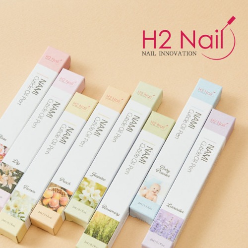 H2 Nail 나미 네일 케어 휴대용 큐티클 스틱 오일펜 2ml 국산 30개