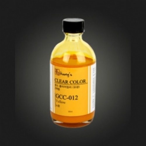 koong&#039;s 쿵스 클리어컬러 옐로우 80ml GCC-012