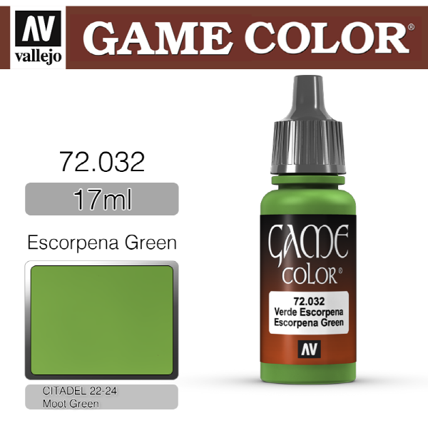 바예호 게임컬러 17ml Escorpena Green 72032