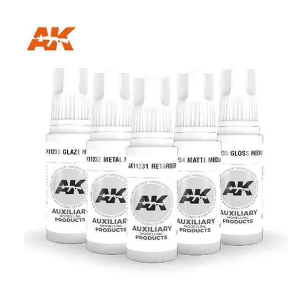 AK 3세대 아크릴 도료 미디엄 시리즈 17ml