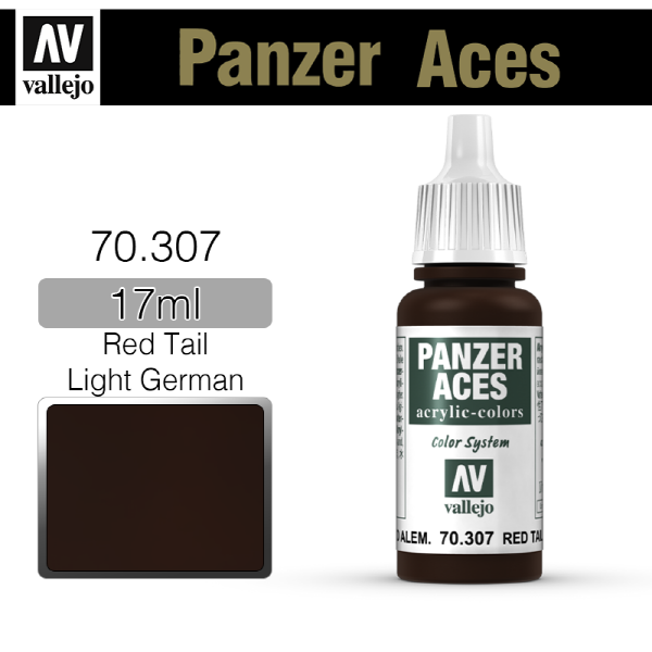 바예호 Panzer Aces 17ml German Red Tail Light 70307