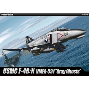 아카데미과학 1/48 미해병대 F-4B/N VMFA-531 그레이 고스트 12315