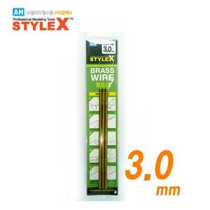 스타일엑스 STYLEX 황동선 3.0 X 100mm (3개입) BG750