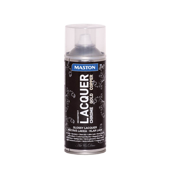 마스톤 MASTON 금속빛 스프레이 광택제 400ml 데코이펙트 Lacquer 830332