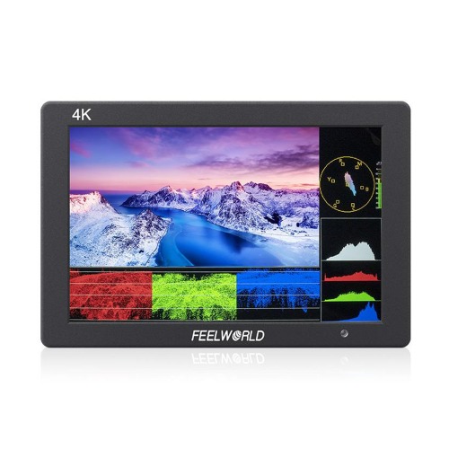 [Feelworld] 필월드 T7 PLUS 카메라 4K 프리뷰 모니터 7인치 3D LUT 스크린 HDMI