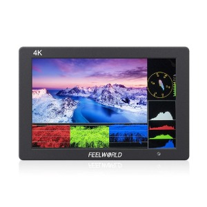 [Feelworld] 필월드 T7 PLUS 카메라 4K 프리뷰 모니터 7인치 3D LUT 스크린 HDMI