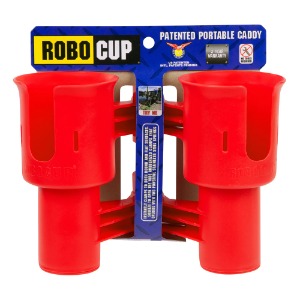 [ROBOCUP] Dual Cup Holder - Red