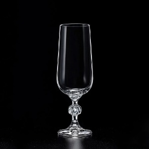 보헤미아 클라우디아 플루트 글라스 Bohemia Claudia Flute Glass 180ml