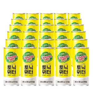 [30캔] 캐나다드라이 토닉워터 Canada Dry Tonic Water 250ml