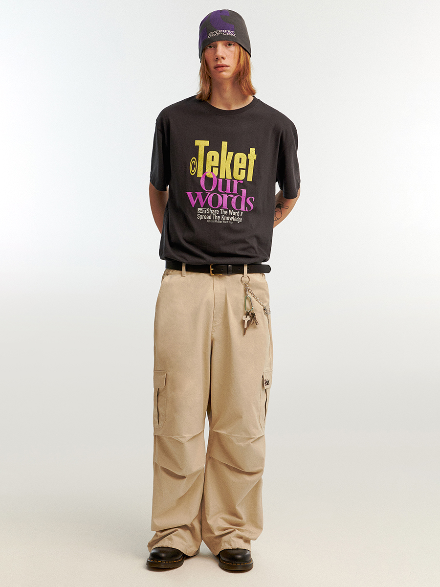 【TEKET】Plan Cargo Pants Plan Cargo Pants Cream - teket
