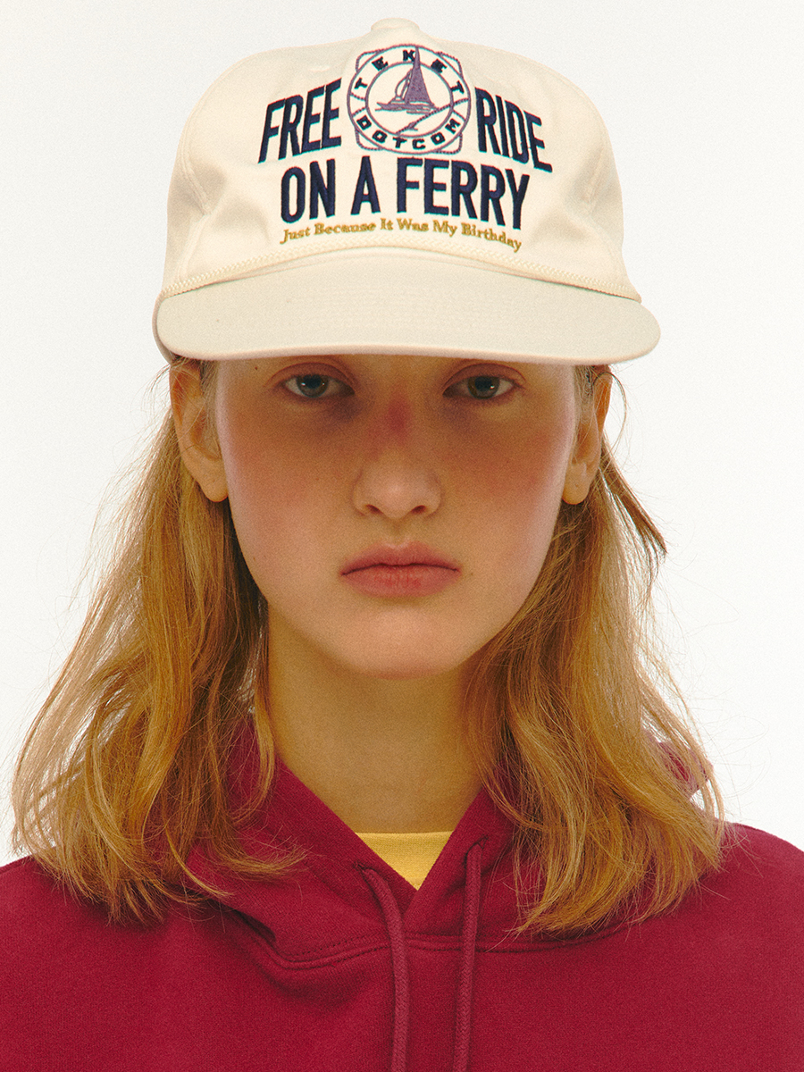 [teket] / ☆ 25SS Call Cap / Cream Headwear - teket