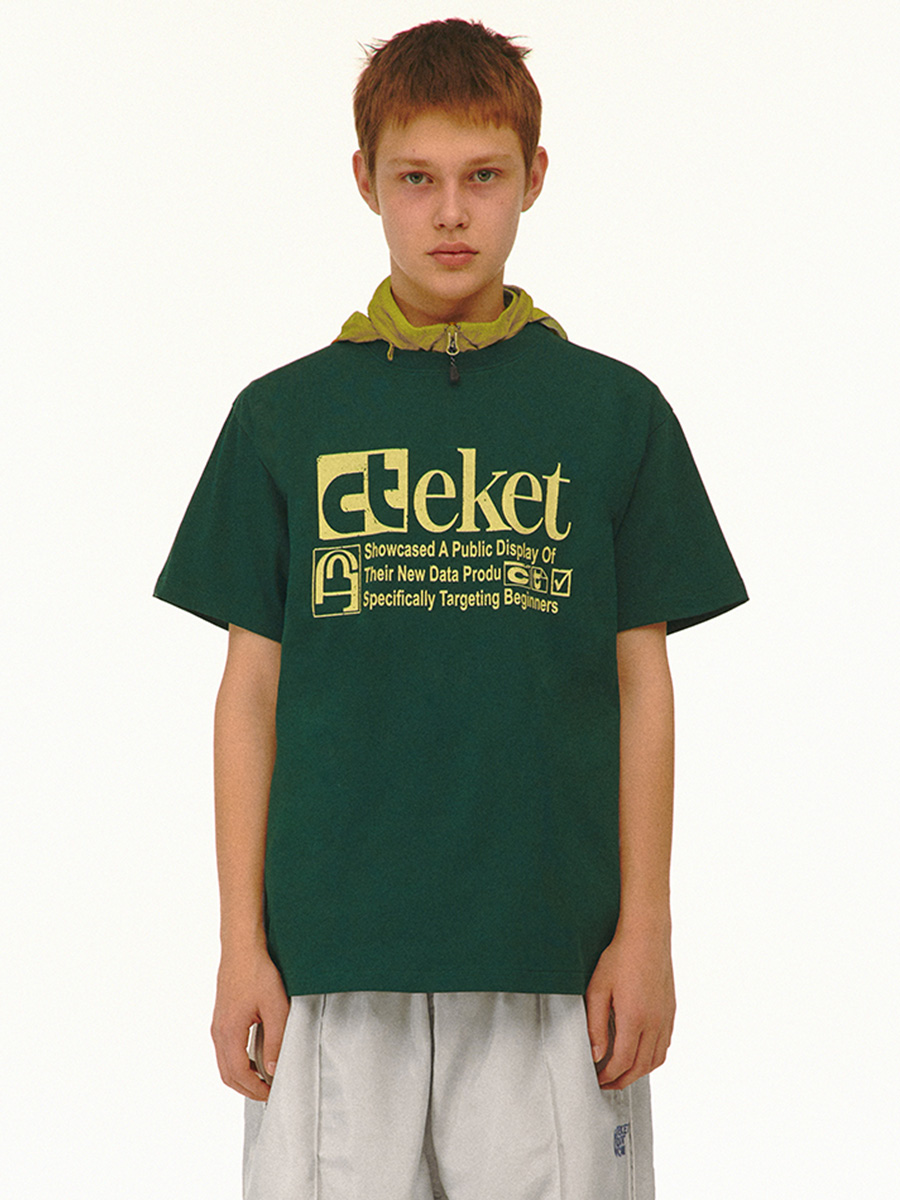 [teket] / ☆ 25SS Plan Tee / Cream Plan Tee Cream - teket