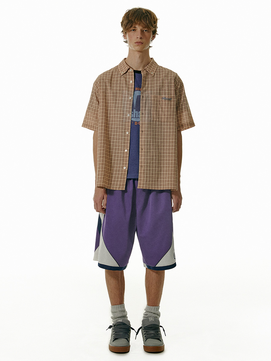 [teket] / ☆ 25SS Mishap Shorts / Purple Mishap Shorts Purple - teket