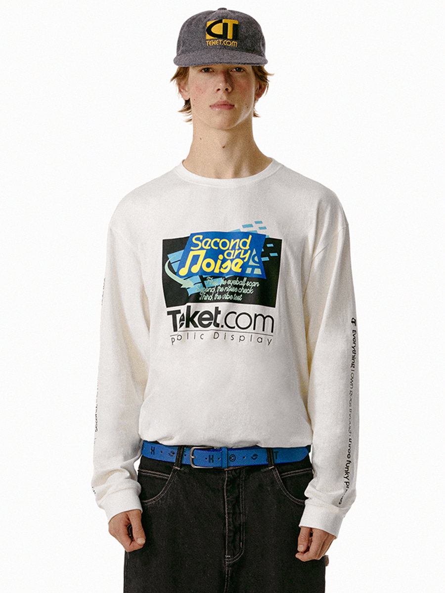 『グッド TEE 白 L』 グッド TEE 白 L』 グッド TEE 白 L』 KEYREX × ZETA BIG L/S TEE / WHITE