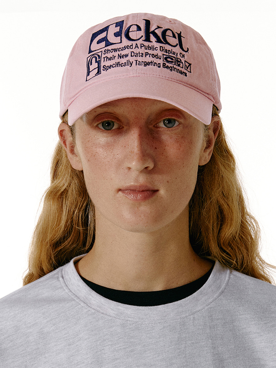 [teket] / ☆ 25SS Plan Cap / Cream Headwear - teket