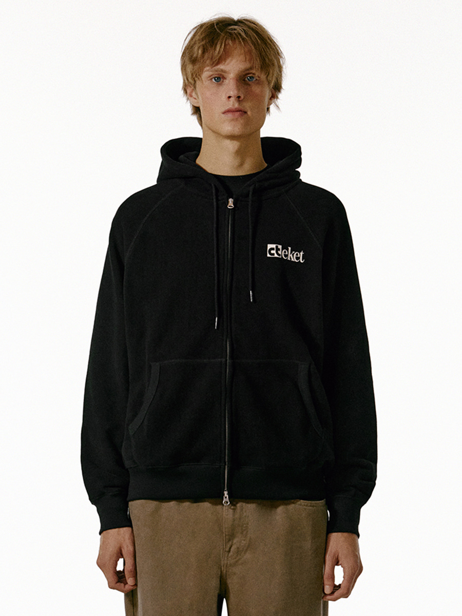 Plan Zip-Up Hoodie Beige - teket