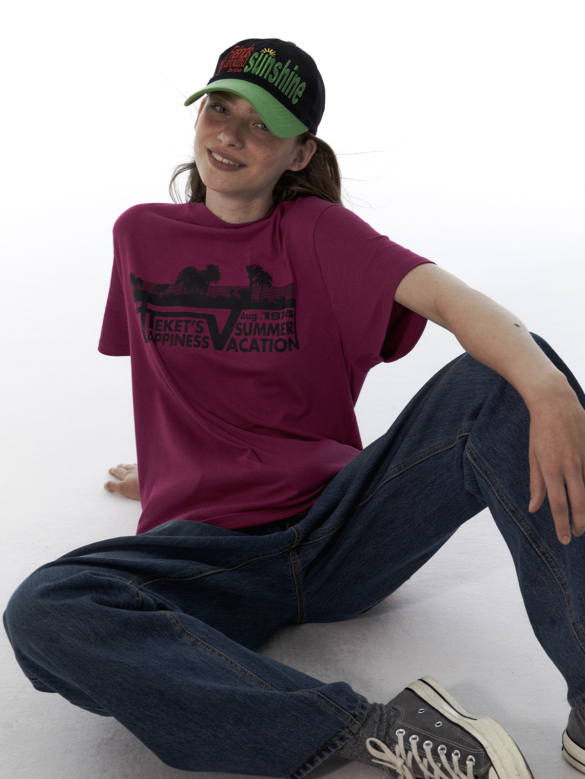 Sunshine Cap Black - teket