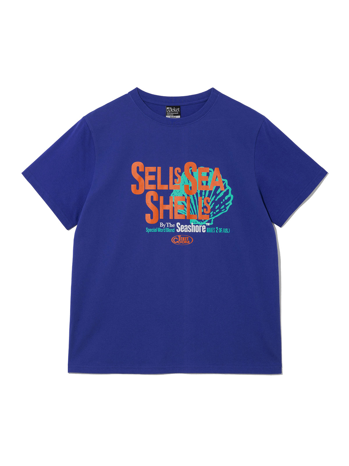 [teket] / ☆ 24SS Sea Tee / Blue / UNISEX Sea Tee Blue - teket