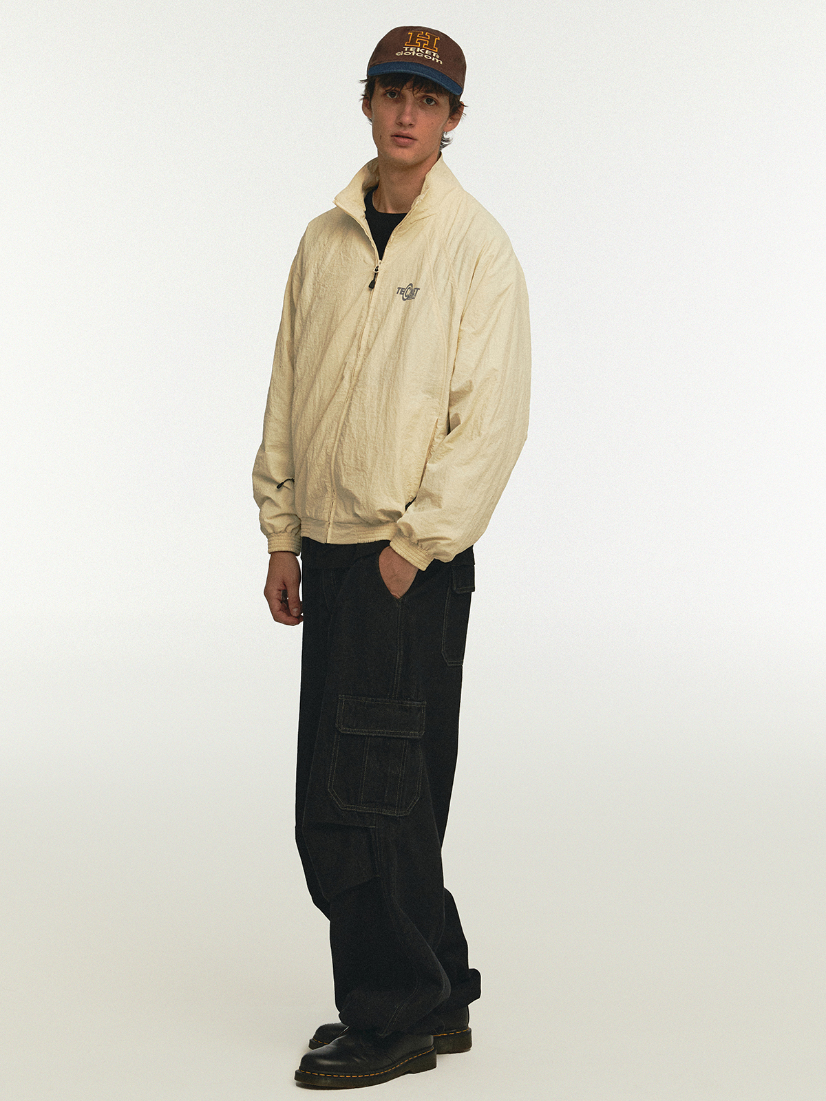 Minute Wind Jacket Cream - teket