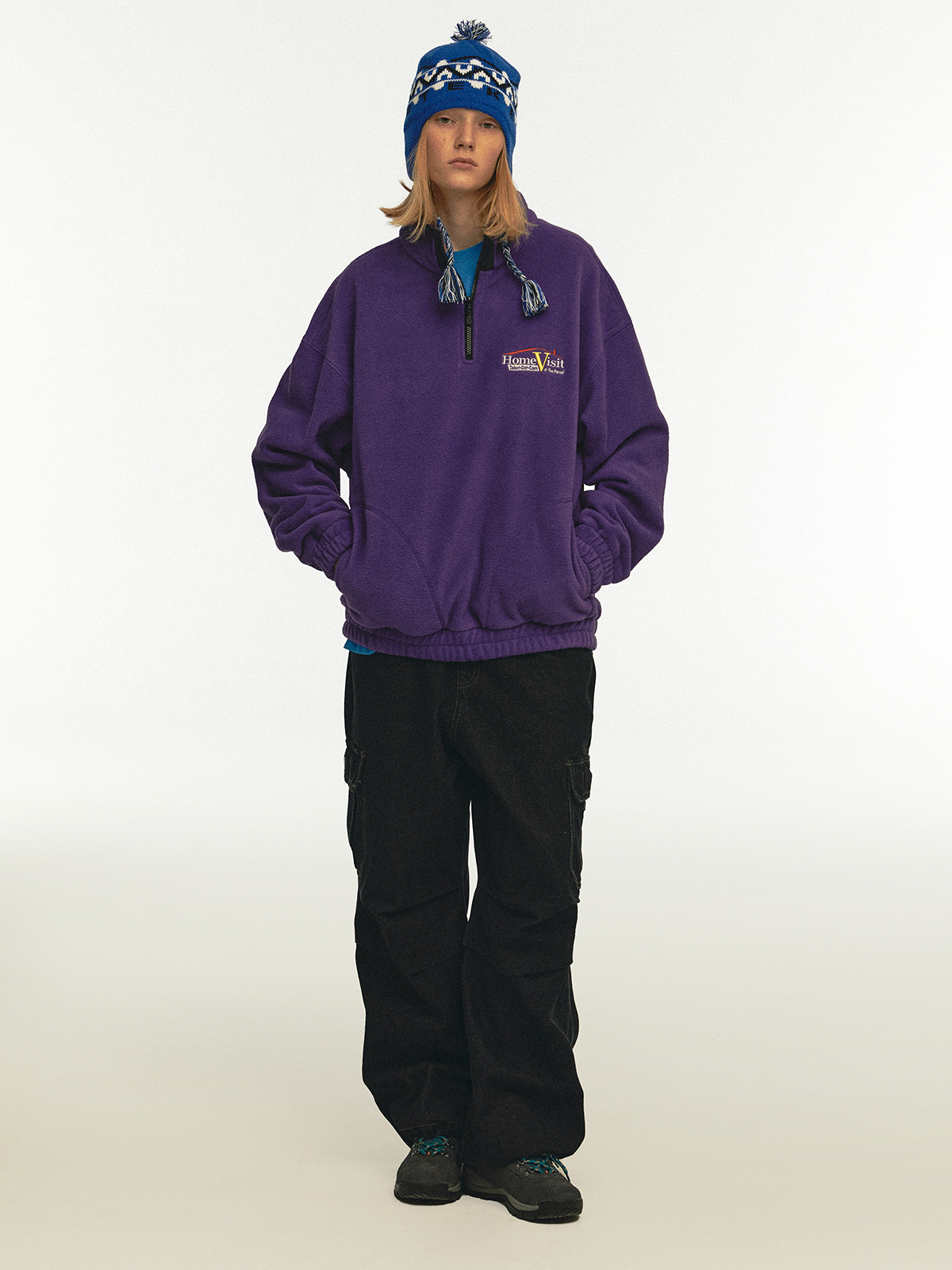 Purple pullover on sale