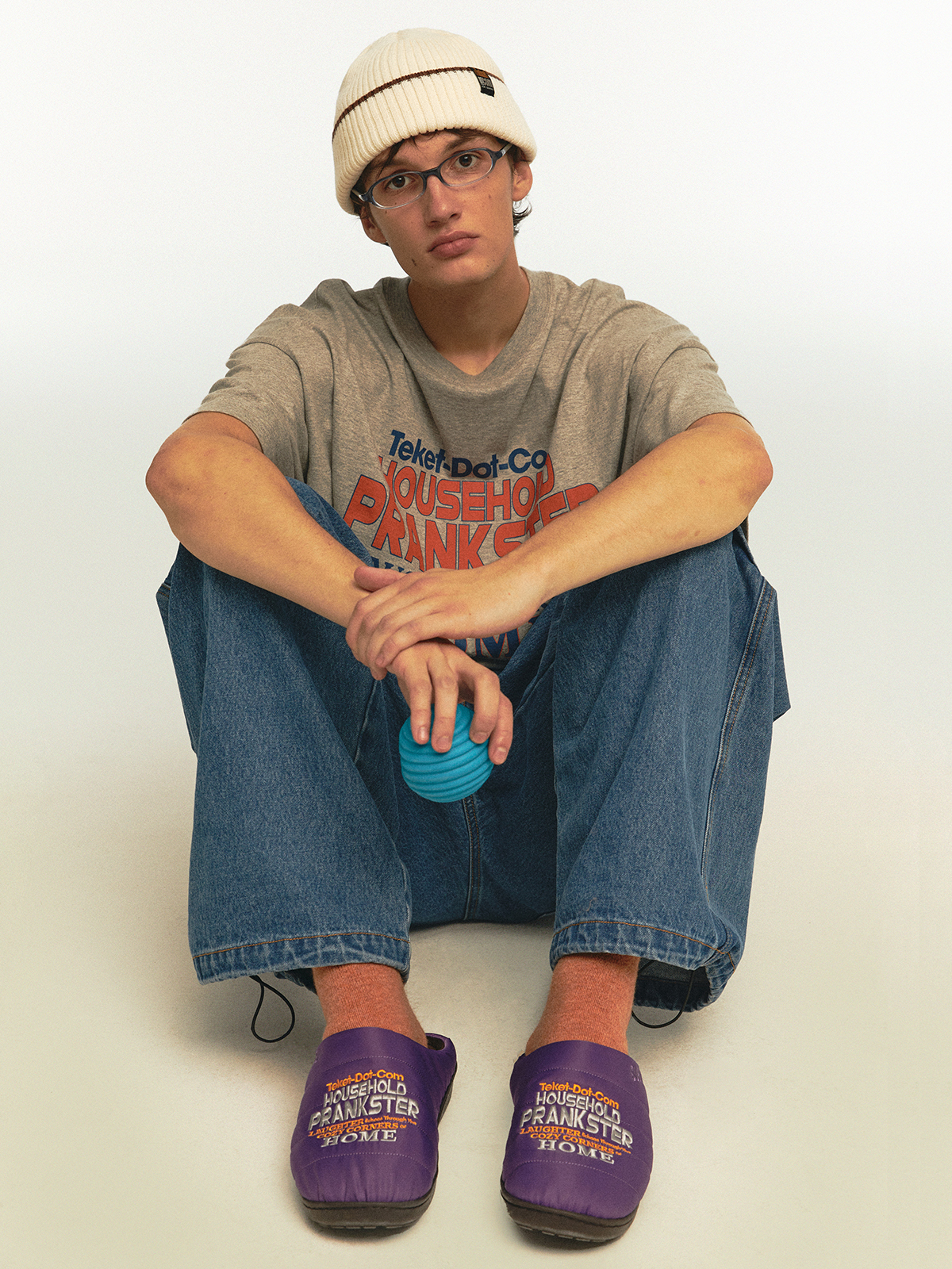 シューズ・サンダルその他 [TEKET]TEKET X SUBU Down Sandal-Purple TEKET X SUBU Down Sandal Purple - teket