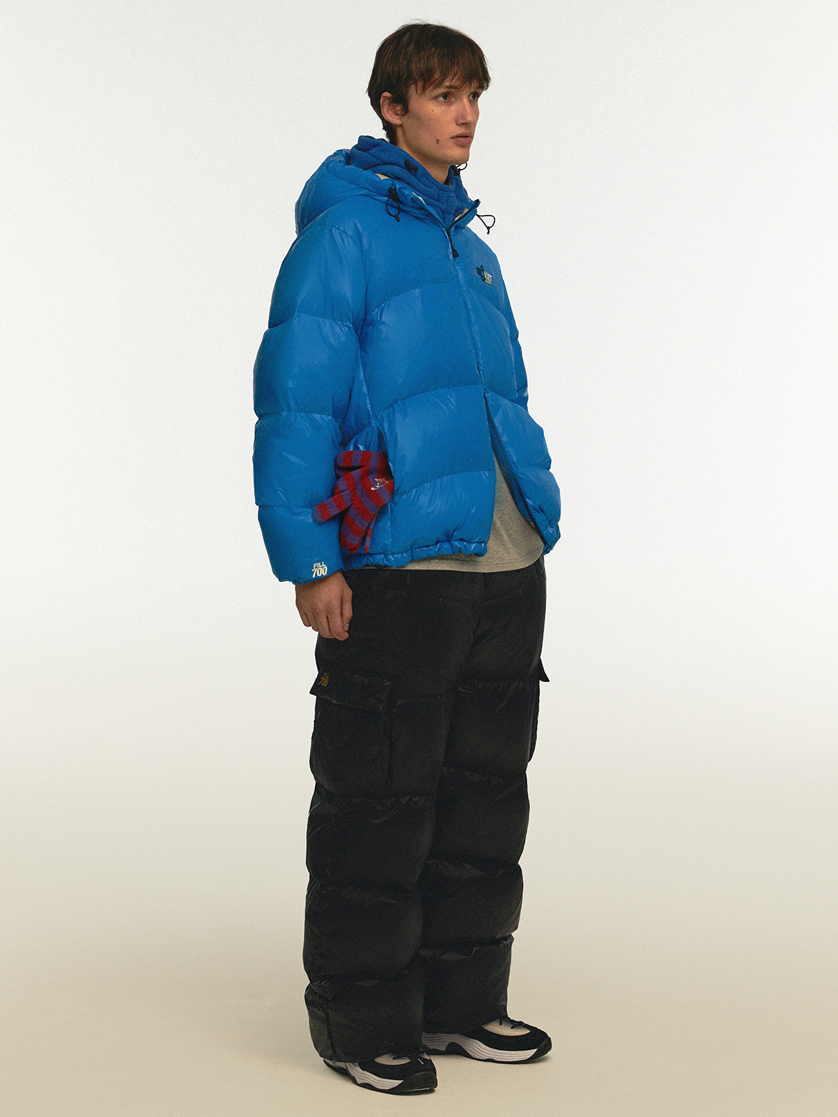 【teket】24fw Dot-com Down Jacket Dot-com Down Jacket Blue - teket